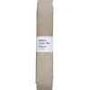 Afklippet stofstykke af hørmix 100×137 cm naturfarvet