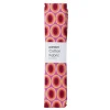 Afklippet stofstykke 100×70 cm – rosa hologramprikker