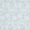 Afklippet stofstykke 50x70 cm – Swirl blue