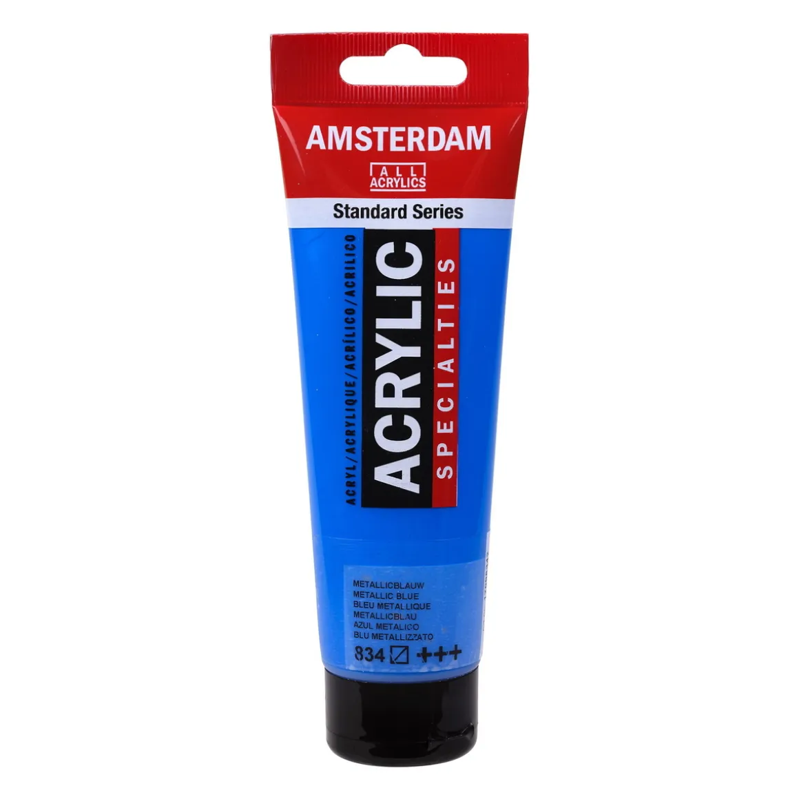 Amsterdam Acrylic akrylfarve 120 ml Metallic Blue 834