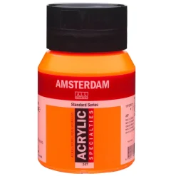 Amsterdam Acrylic akrylfarve 500 ml Reflex Orange 257UV, UV-farve