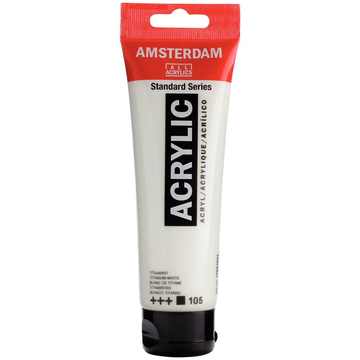 Amsterdam Acrylic akrylfarve 120 ml Titanium White 105