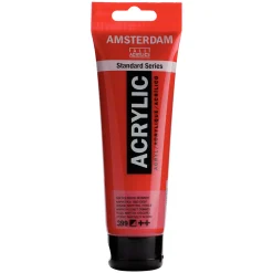 Amsterdam Acrylic akrylfarve 120 ml Napthol Red Depe 399