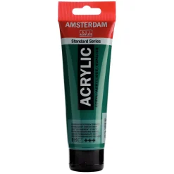 Amsterdam Acrylic akrylfarve 120 ml Permanent Green Deep 619
