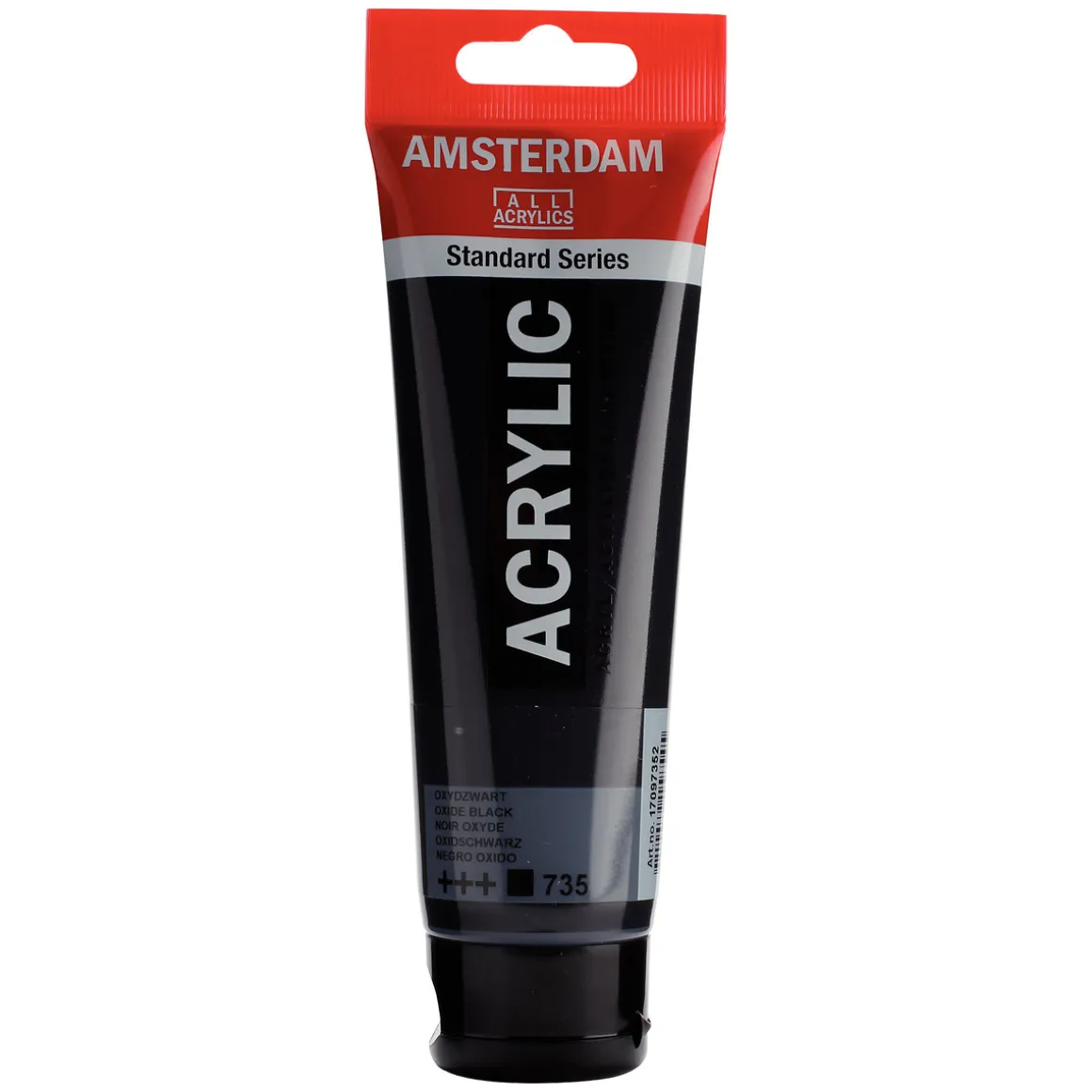 Amsterdam Acrylic akrylfarve 120 ml Oxide Black 735