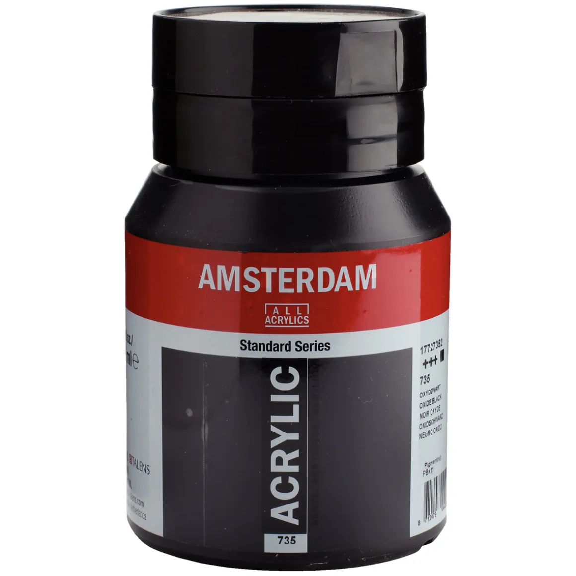 Amsterdam Acrylic akrylfarve 500 ml Oxide Black 735