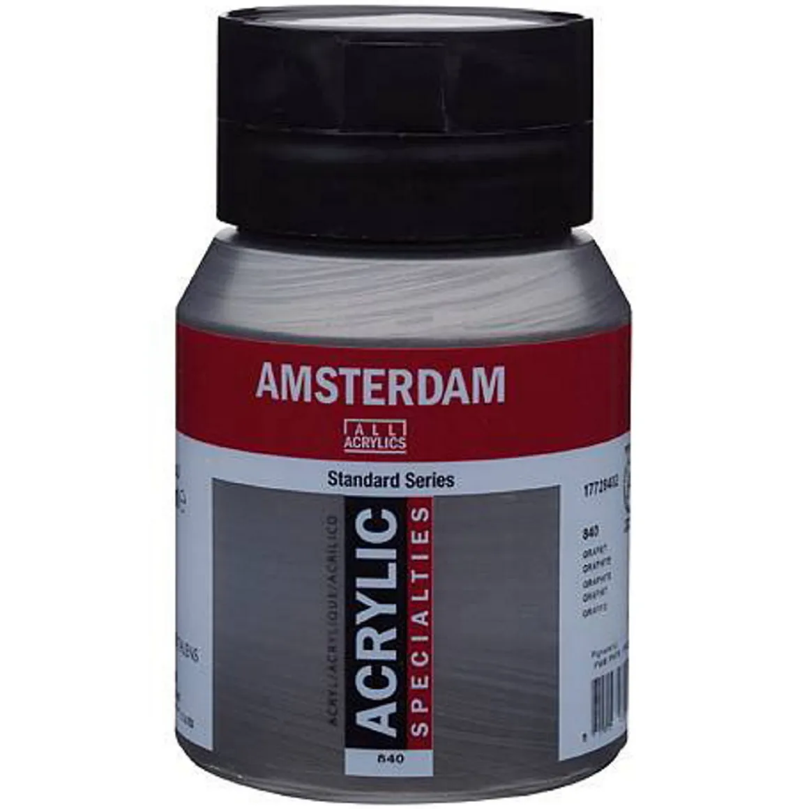 Amsterdam Acrylic akrylfarve 500 ml Graphite 840