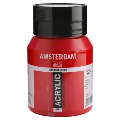 Amsterdam Acrylic akrylfarve 500 ml Carmine 318