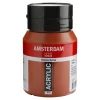 Amsterdam Acrylic akrylfarve 500 ml Burnt Sienna 411