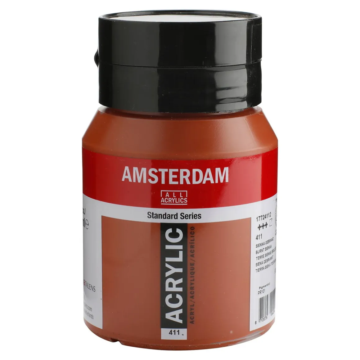 Amsterdam Acrylic akrylfarve 500 ml Burnt Sienna 411