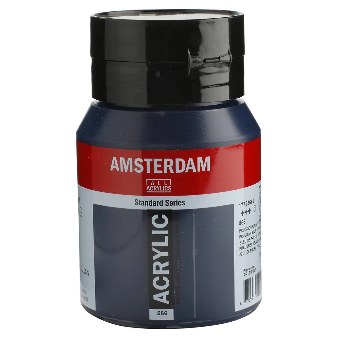 Amsterdam Acrylic akrylfarve 500 ml Prussian Blue (phthalo) 566