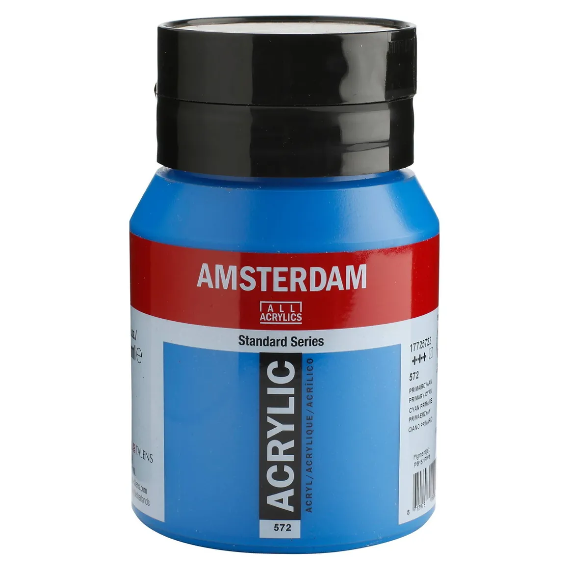 Amsterdam Acrylic akrylfarve 500 ml Primary Cyan 572