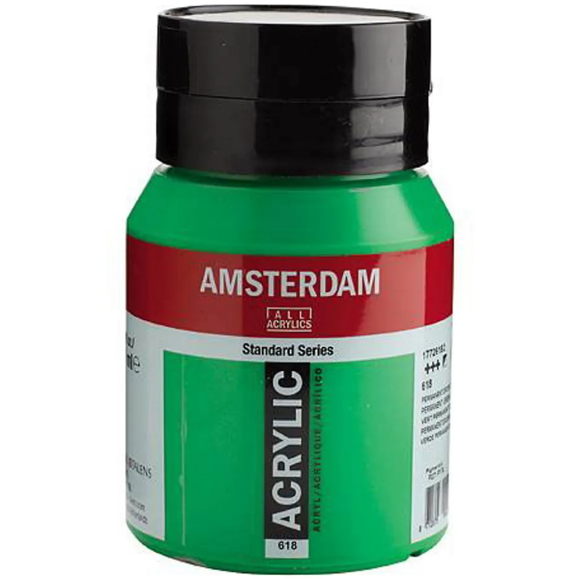 Amsterdam Acrylic akrylfarve 500 ml Permanent Green Light 618