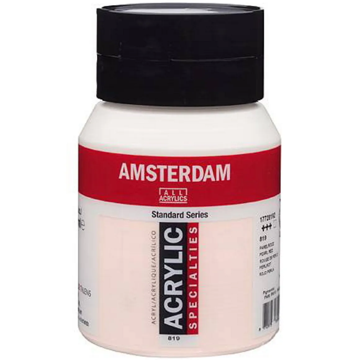 Amsterdam Acrylic akrylfarve 500 ml Pearl Red 819
