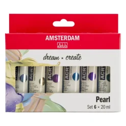 Amsterdam Acrylics Pearl Set - 6 x 20 ml
