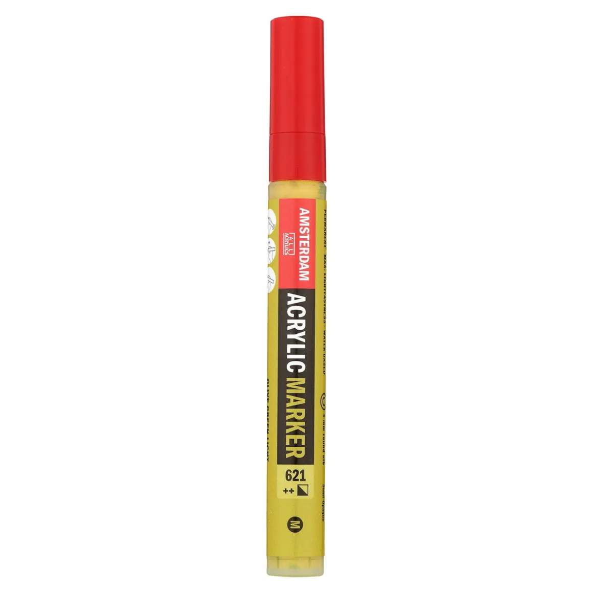 Amsterdam akrylmarker 4 mm Olive Green Light - 621