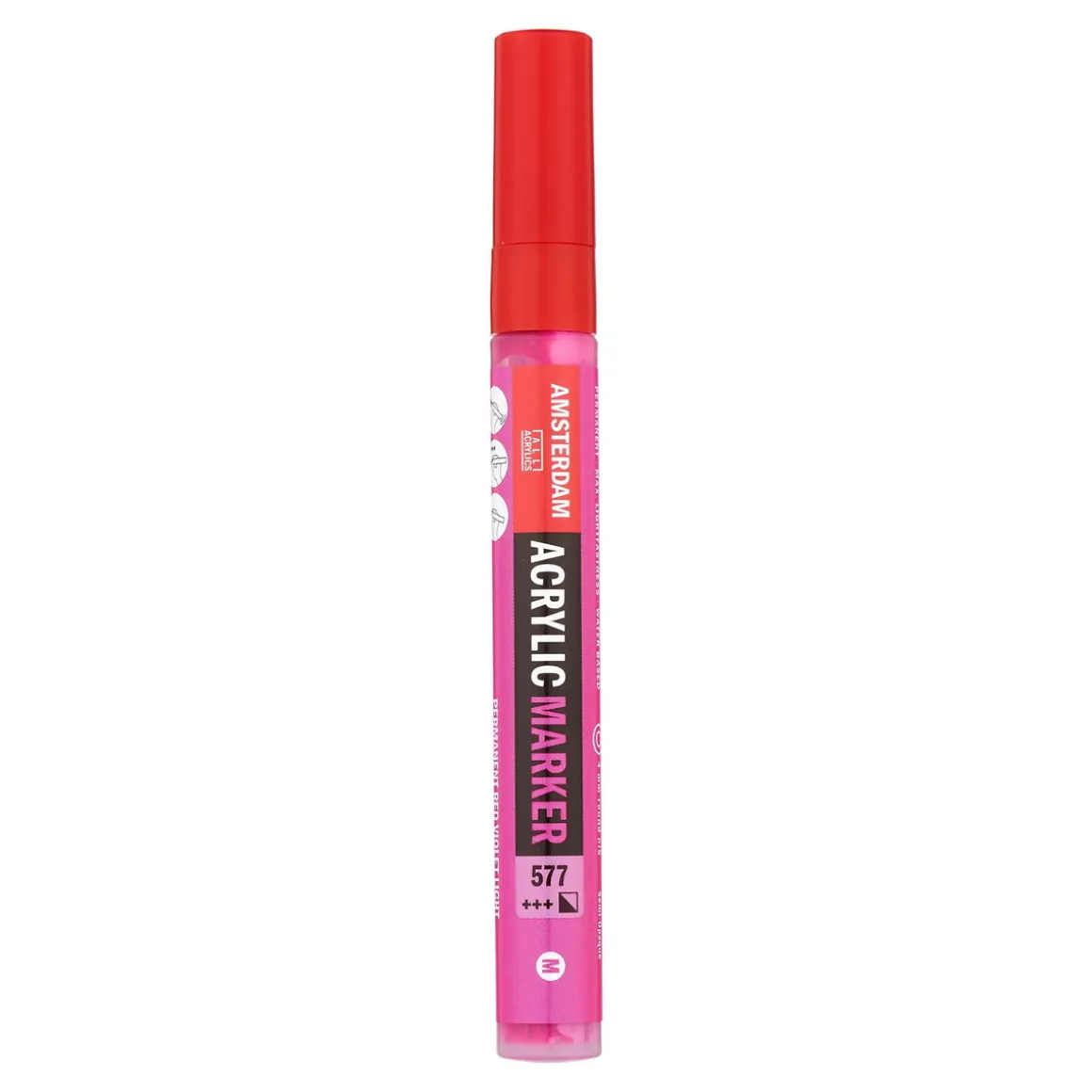 Amsterdam akrylmarker 4 mm Permanent Red Violet Light - 577