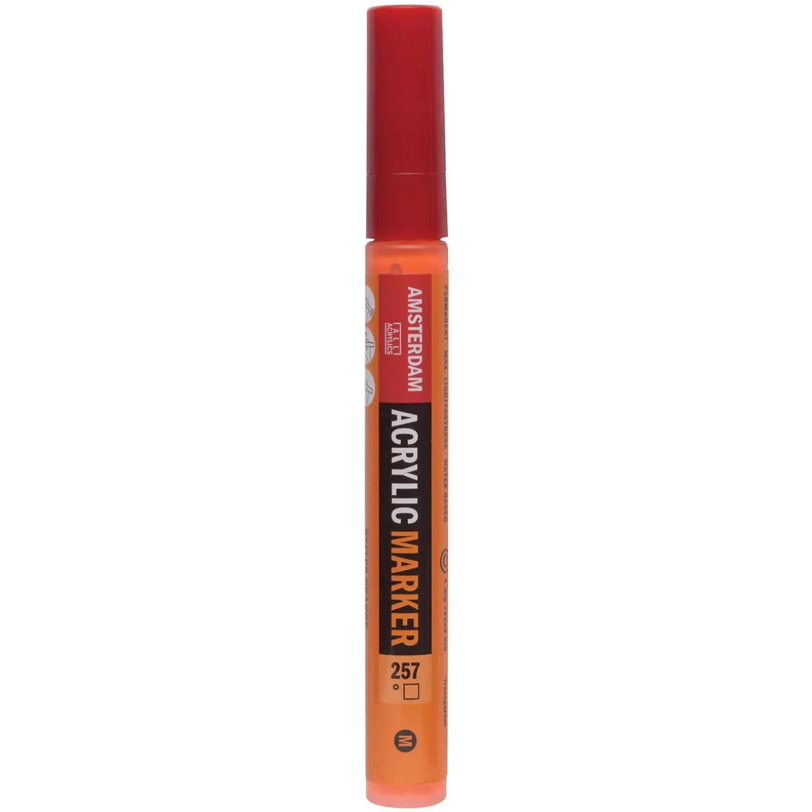 Amsterdam akrylmarker 4 mm Reflex Orange - 257 – UV, UV-farve