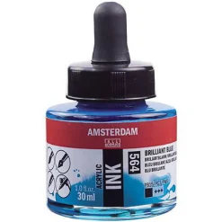 Amsterdam Ink Brill Blue 30ml