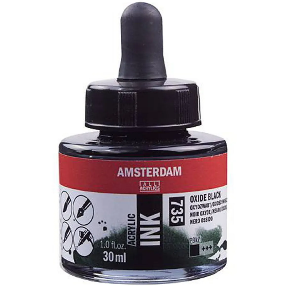 Amsterdam Ink Oxide Black 30ml