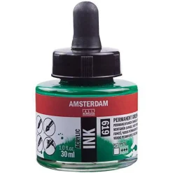 Amsterdam Ink Pe Green Dp 30ml