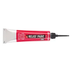 Amsterdam Relief Paint 20 ml - Deep red (302)