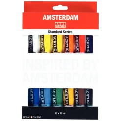 Amsterdam Set Acrylic 12x20 ml