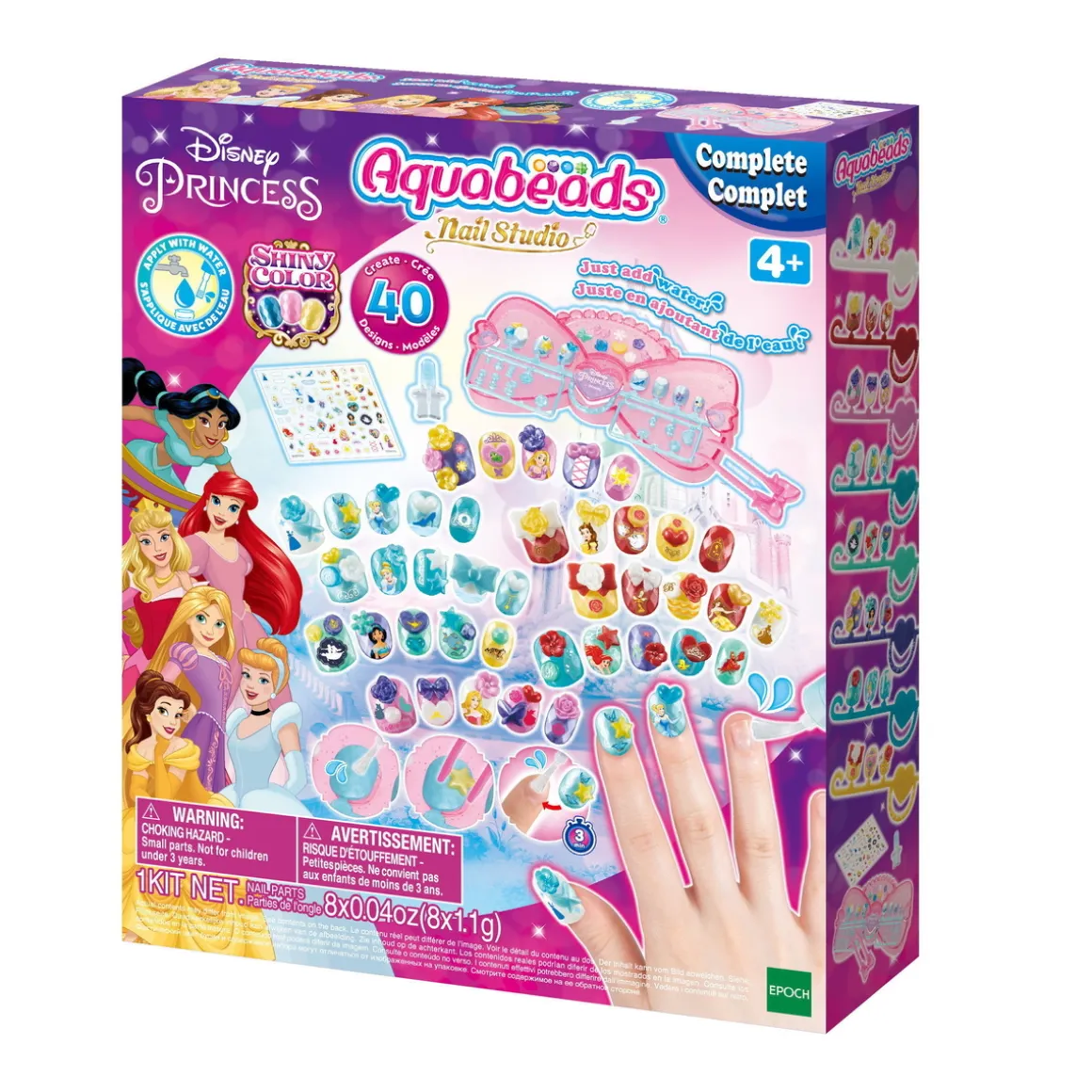 Aquabeads Disney Princess Nail Studio – din egen neglesalon