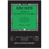 Arches akvarelblok GF, CP, A5 – 148×210 mm, 12 ark, 300 g/m²