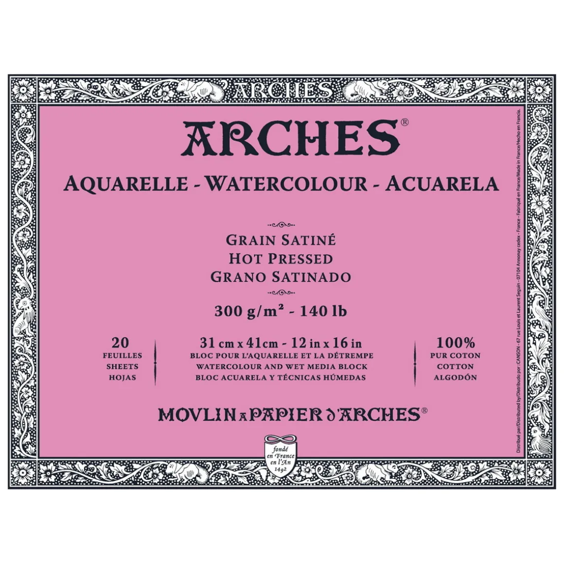 Arches akv.blok GS 31×41 300 g