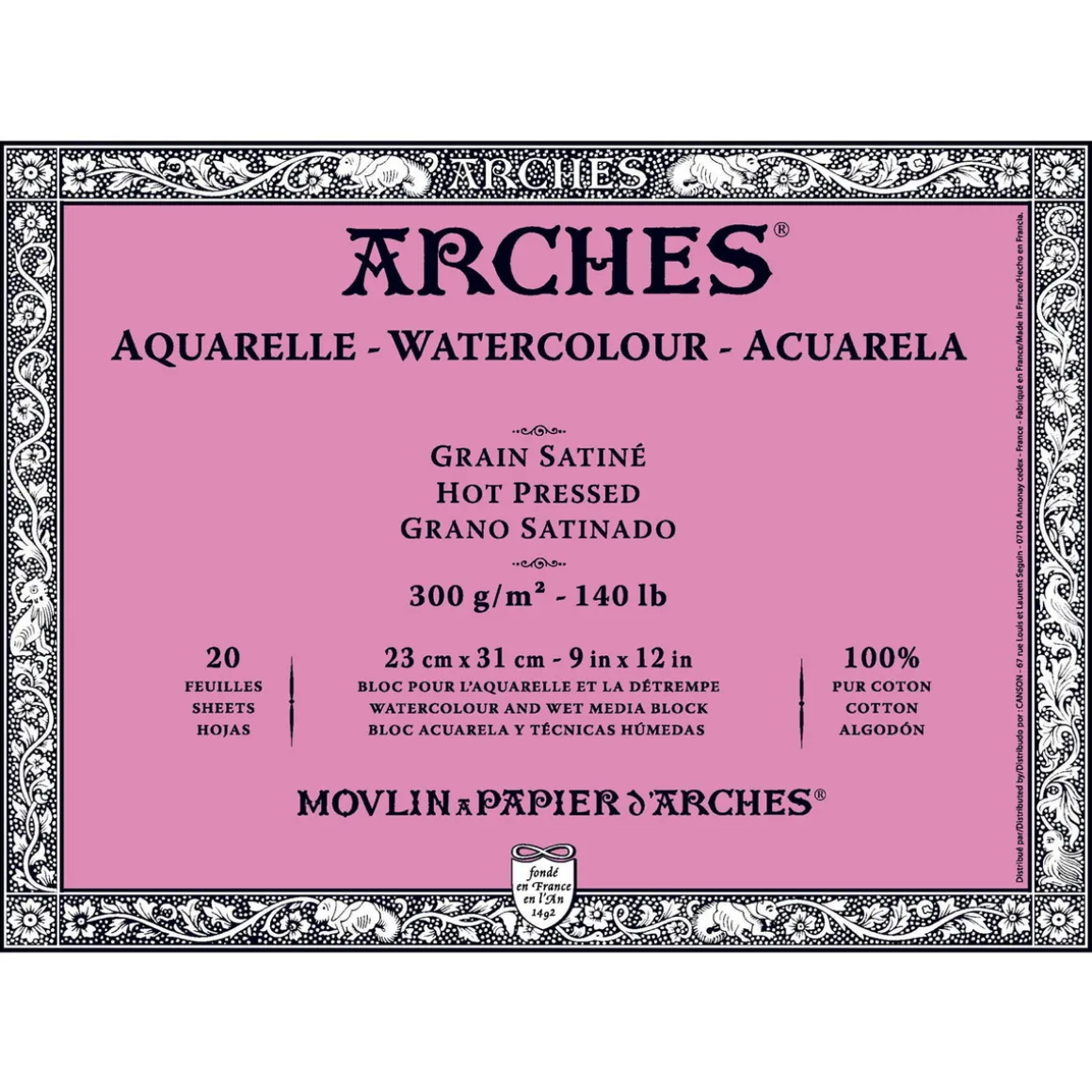 Arches akv.blok GS 23×31 300 g