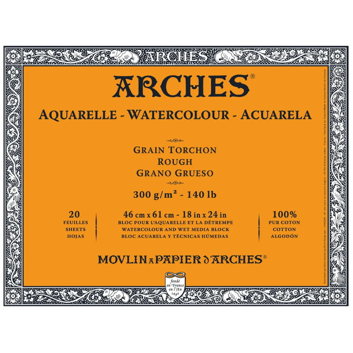 Arches akv.blok GT 46×61 300 g