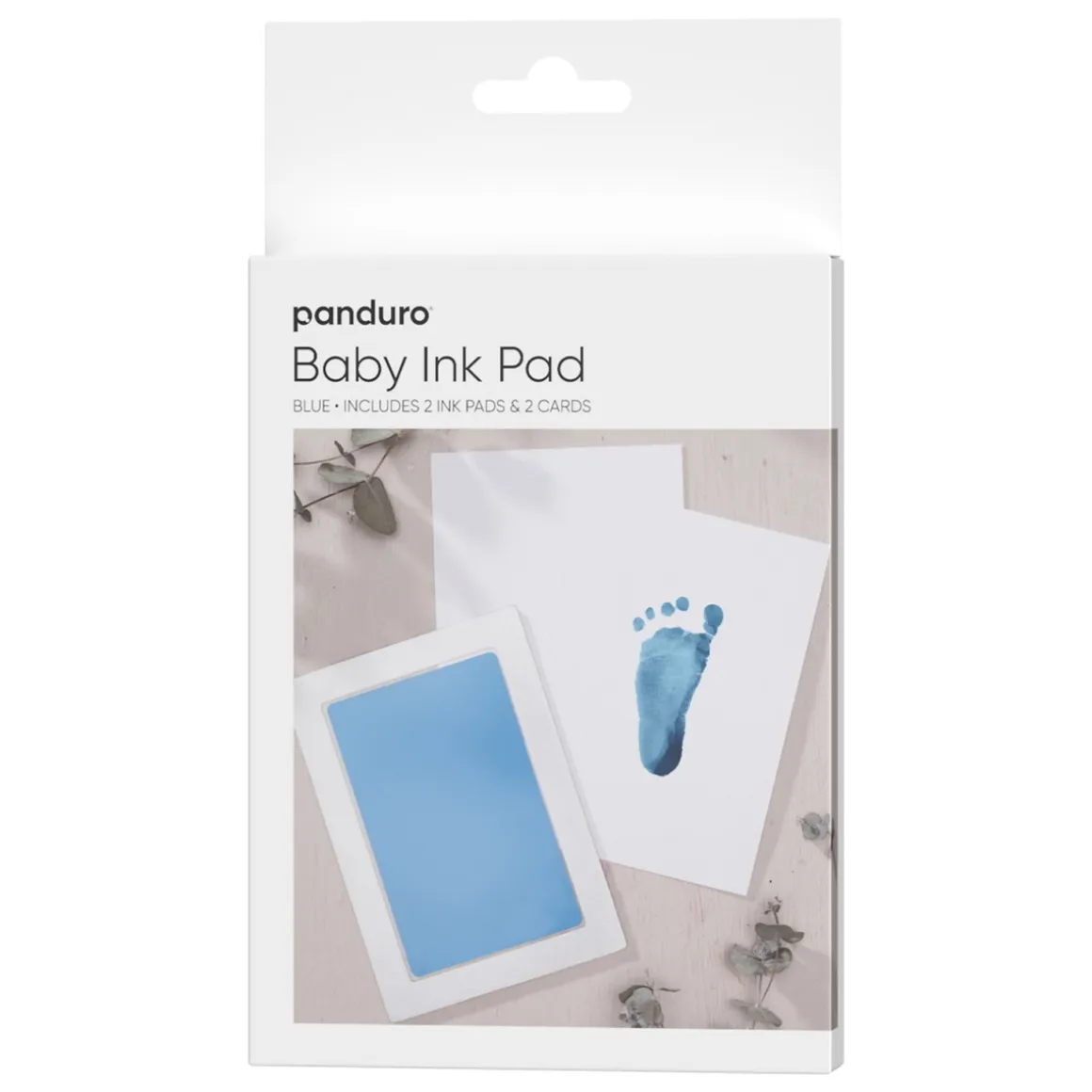 Baby Ink Pad blå – lav et smukt fod- eller håndaftryk af din baby!