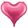 Ballon 61×53 cm – cerise hjerte, perfekt til valentinsdag