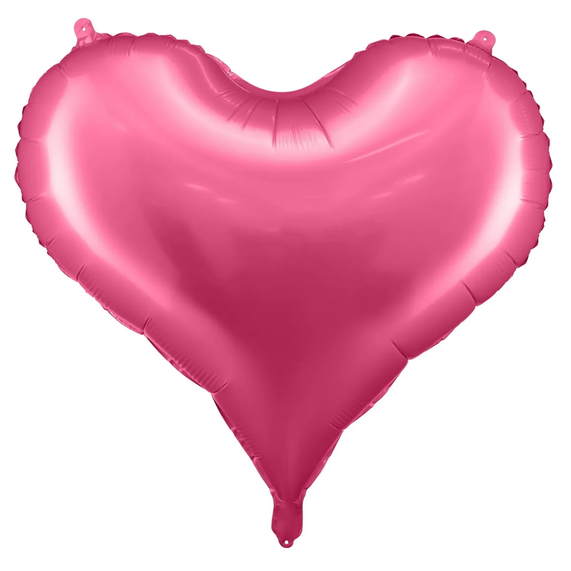 Ballon 61×53 cm – cerise hjerte, perfekt til valentinsdag
