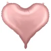 Ballon 61×53 cm – rosa hjerte, perfekt til valentinsdag