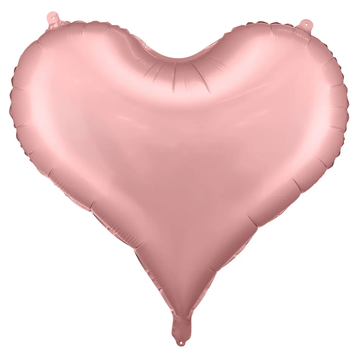 Ballon 61×53 cm – rosa hjerte, perfekt til valentinsdag