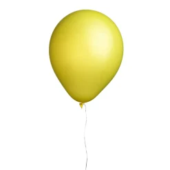 Balloner Ø26cm gul 12stk.