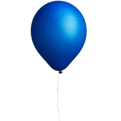 Balloner Ø26cm klar blå 12stk.