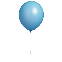 Balloner Ø26cm lyseblå 12sk.