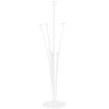 Ballonstativ, ballonholder af transparent plast, 7 pinde, samlet højde 72 cm