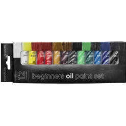 Beginners Oil Paint, oliefarver til nybegyndere 12×12 ml
