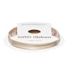 Beige satinbånd – 3 mm bredt og 8 meter langt