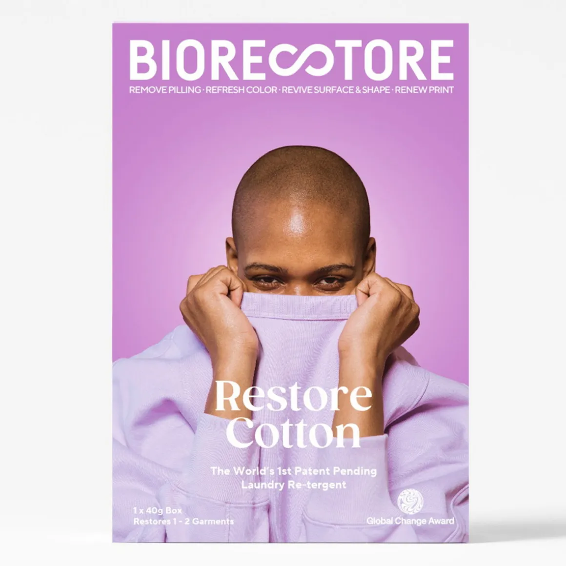 Biorestore Cotton 3×40 g – giv dit yndlingstøj nyt liv