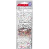 Blanding af bogstavperler (A-Z) og perler med hjerter – 5x15 gram