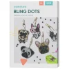 Bling Dots Kit, lav 5 helt vildt søde og sjove hunde med perler!