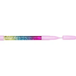 Blækpen glittertornado – en pen fyldt med flot glitter!