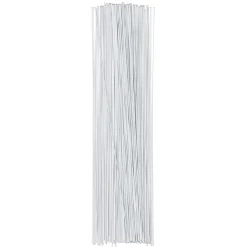 Blomsterpinde/blomstertråd – 120 grønne pinde a 20 cm, Ø 0,8 mm