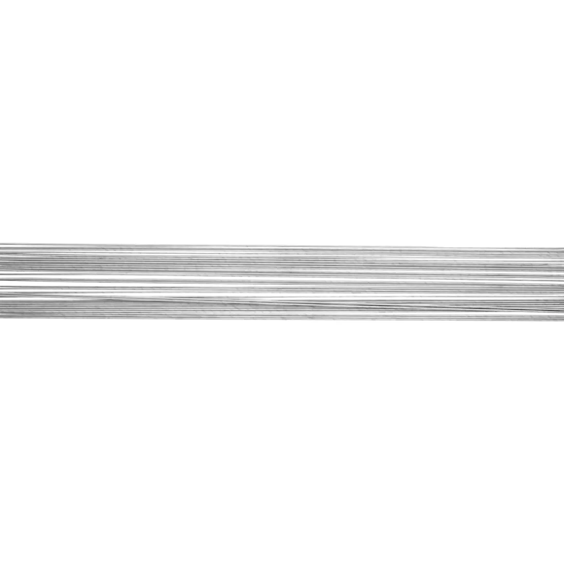 Blomsterpinde blomstertråd 30 pinde af galvaniseret jern a 60 cm, Ø2 mm