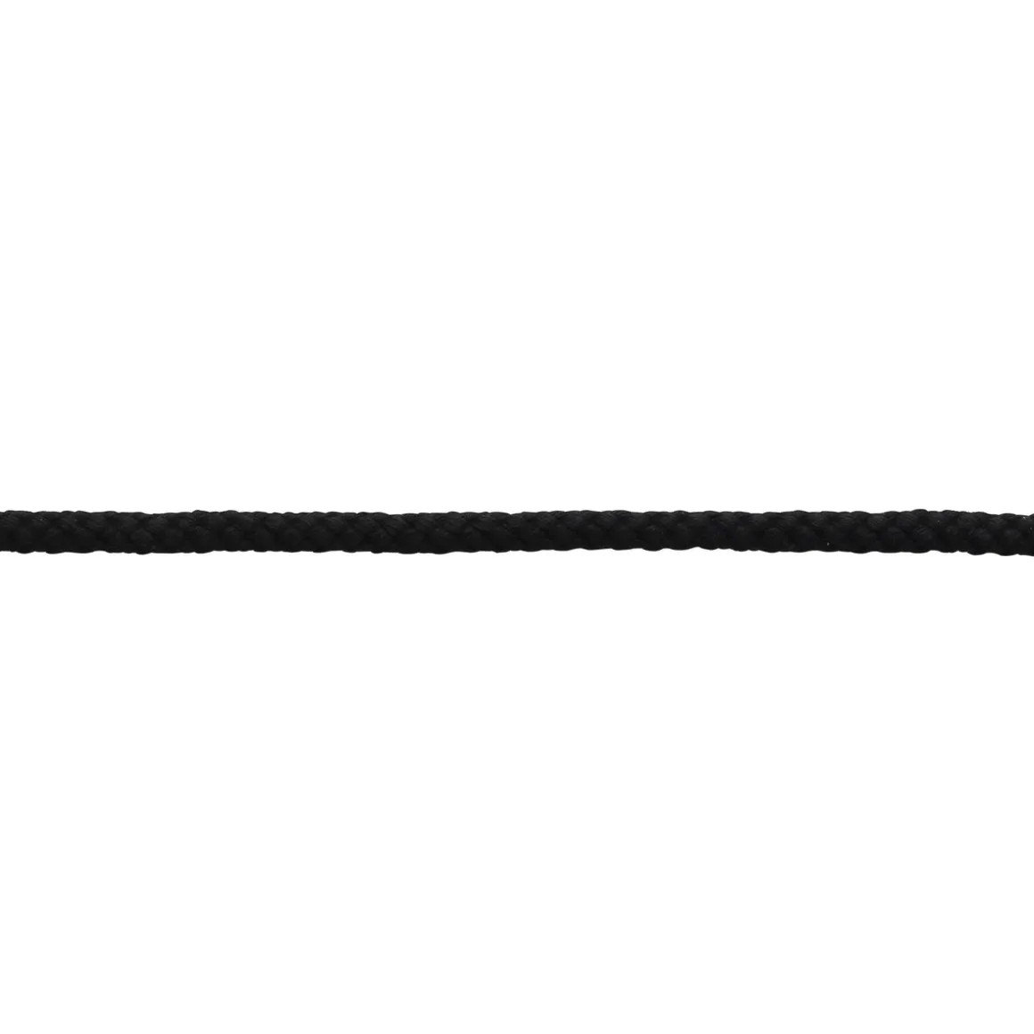 Bomuldssnor Ø 8 mm Sort